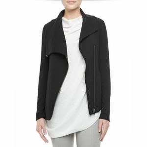 Helmet Lang - Asymmetrical Knit Jacket